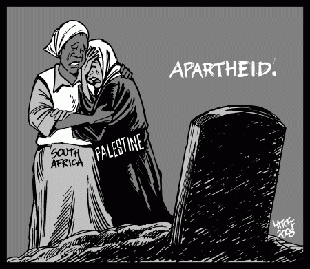 Apartheid by Carlos Latuff