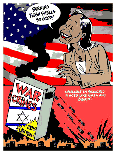 War Crimes by Carlos Latuff